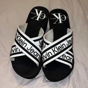 Calvin Klein wedges, sandals